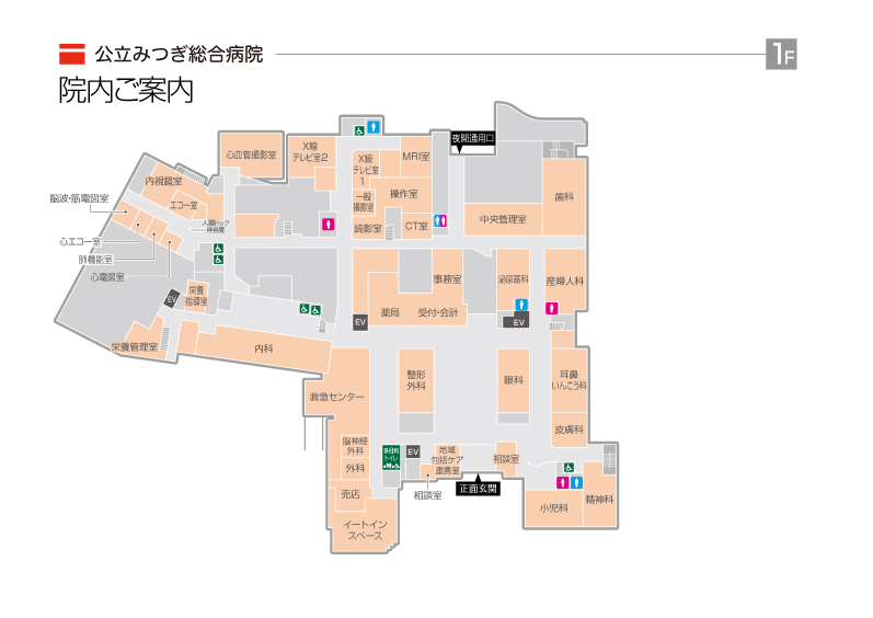 1階フロアマップ