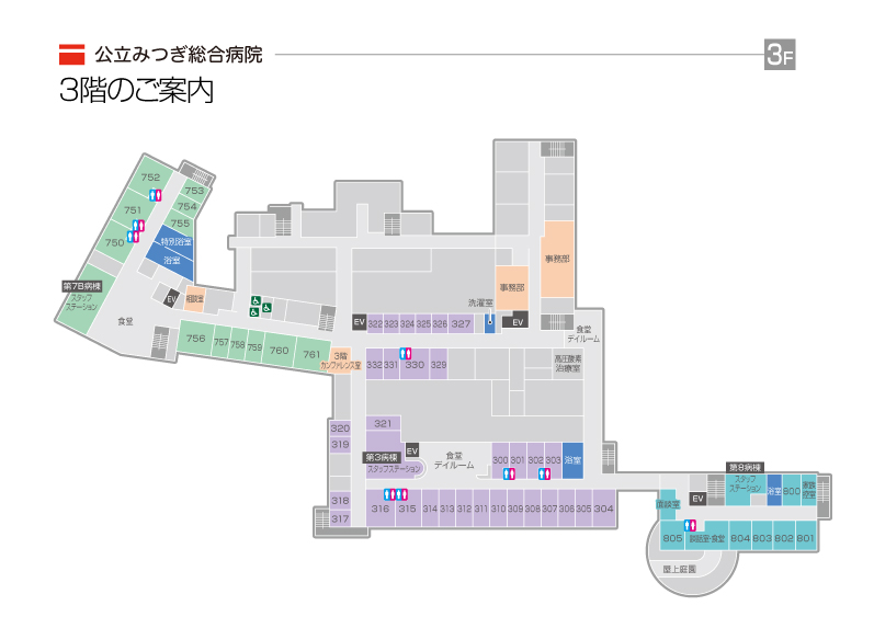 3階フロアマップ