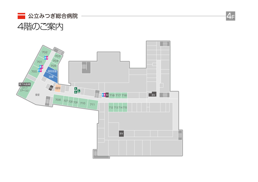 4階フロアマップ